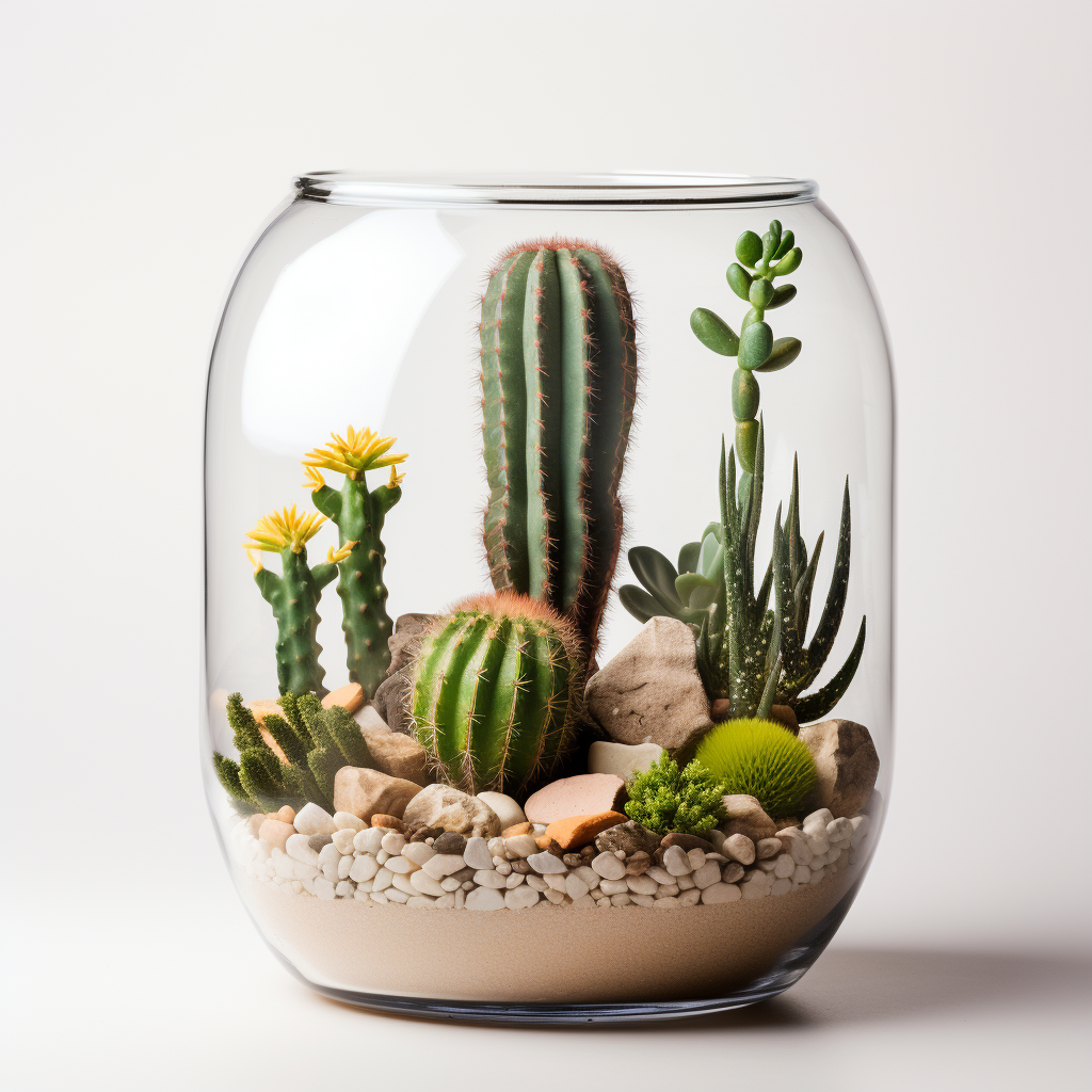 Cactus Terrarium workshop with Barry The Cactus and Manos Kanellos